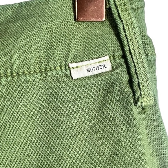 Mother High Waisted Seamed Curb Side Heel Pants 28 - Picture 12 of 14